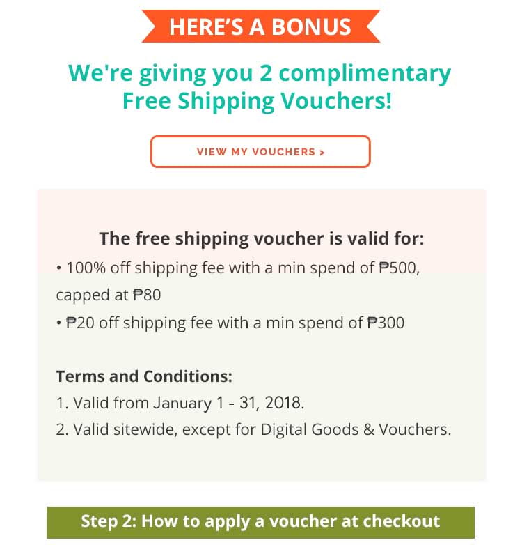 Free Shipping Voucher Shopee PH