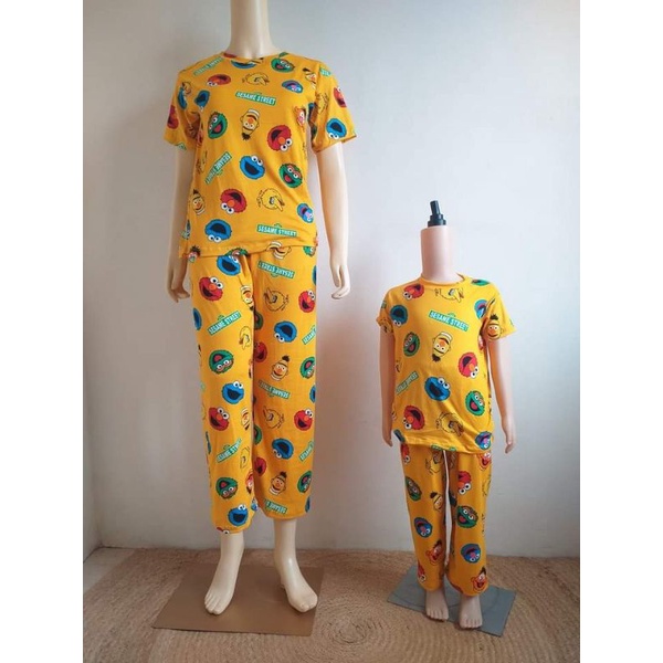 Family set Terno Pajama Elmo Shopee Philippines
