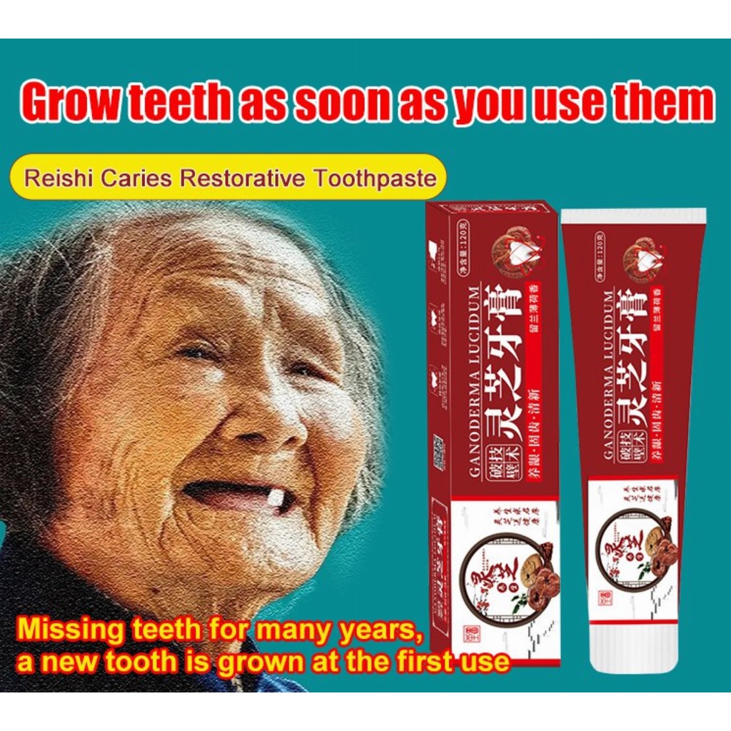 Loose gums recession inflammation tooth decay solid teeth Ganoderma