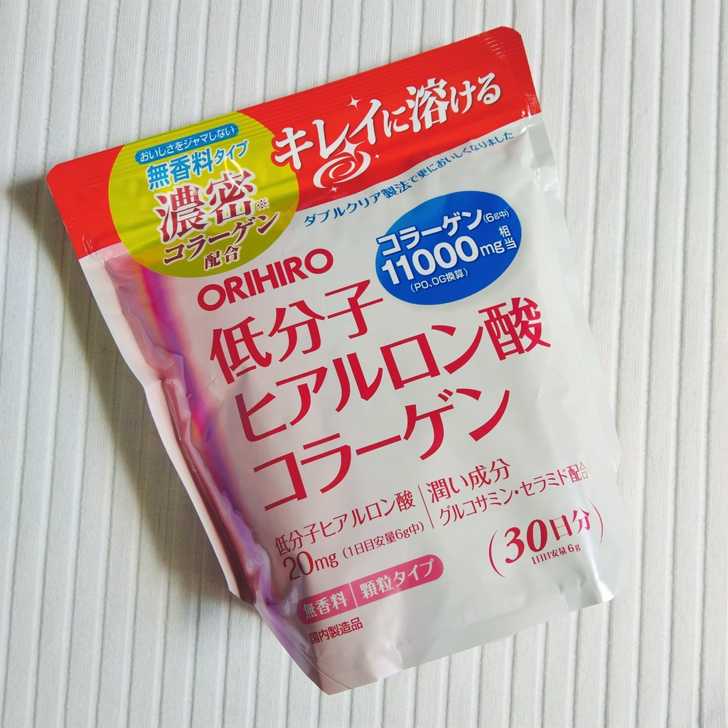 Orihiro Collagen Powder with Hyaluronic Acid [JAPAN] Shopee Philippines