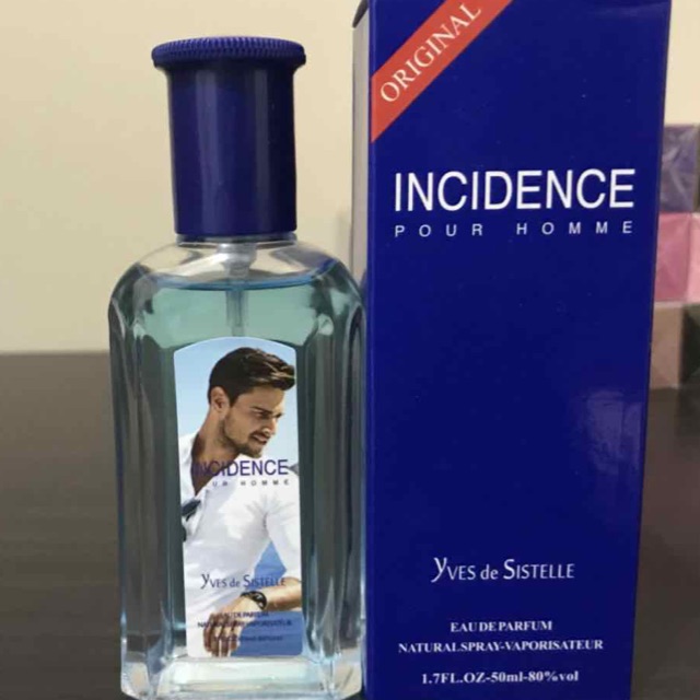 parfum incidence pour homme