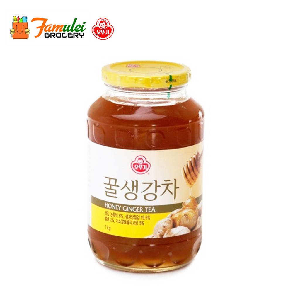 Ottogi Honey Ginger Tea 500g & 1kg Oppa Korean Mart Rizal