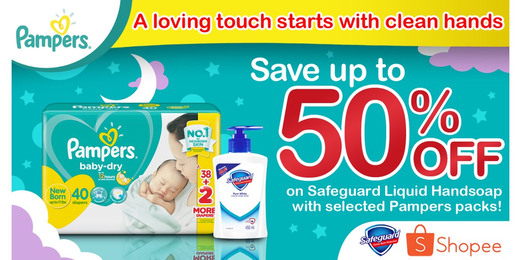 Pampers Official Store, Online Shop Shopee Philippines