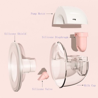 YOUHA Breast pump accessories duckbill valve diaphragm horn cover sucking bowl 7006/GEN2 #9