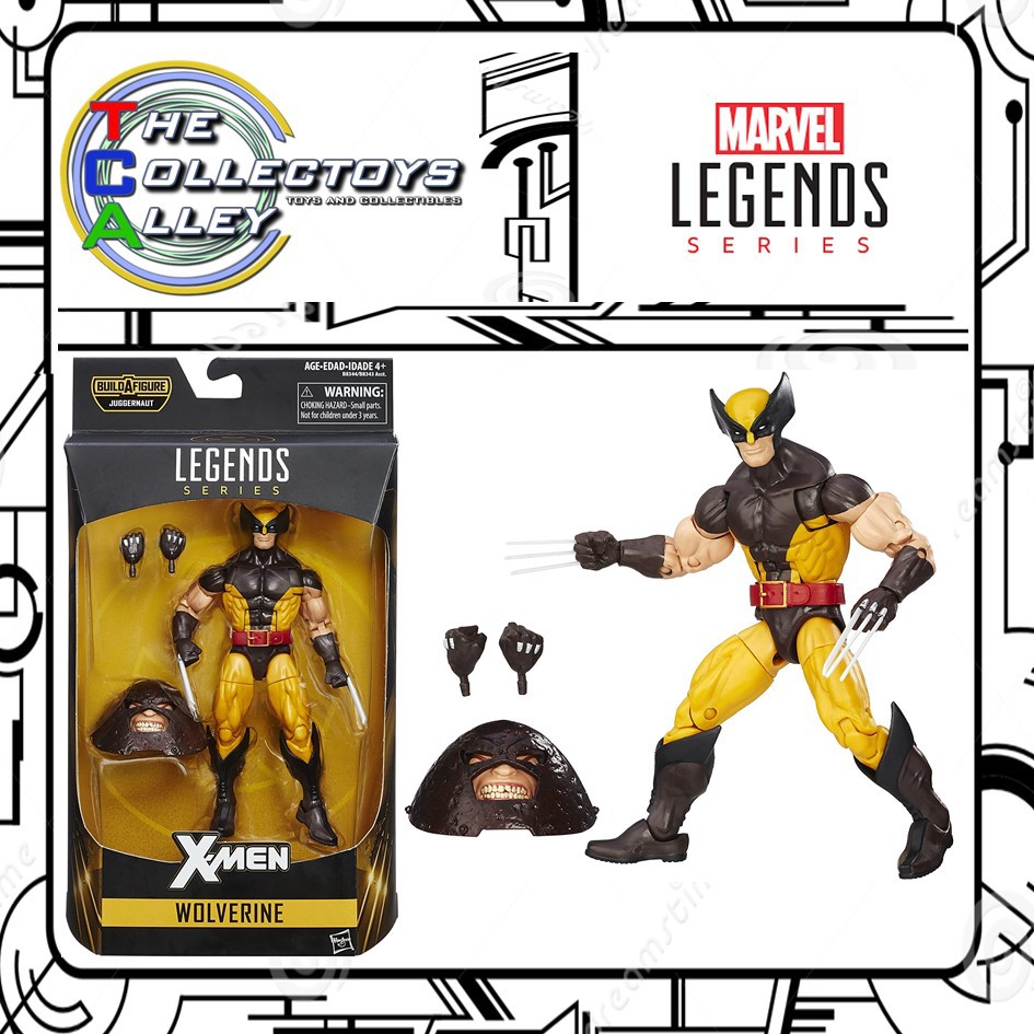 marvel legends wolverine juggernaut