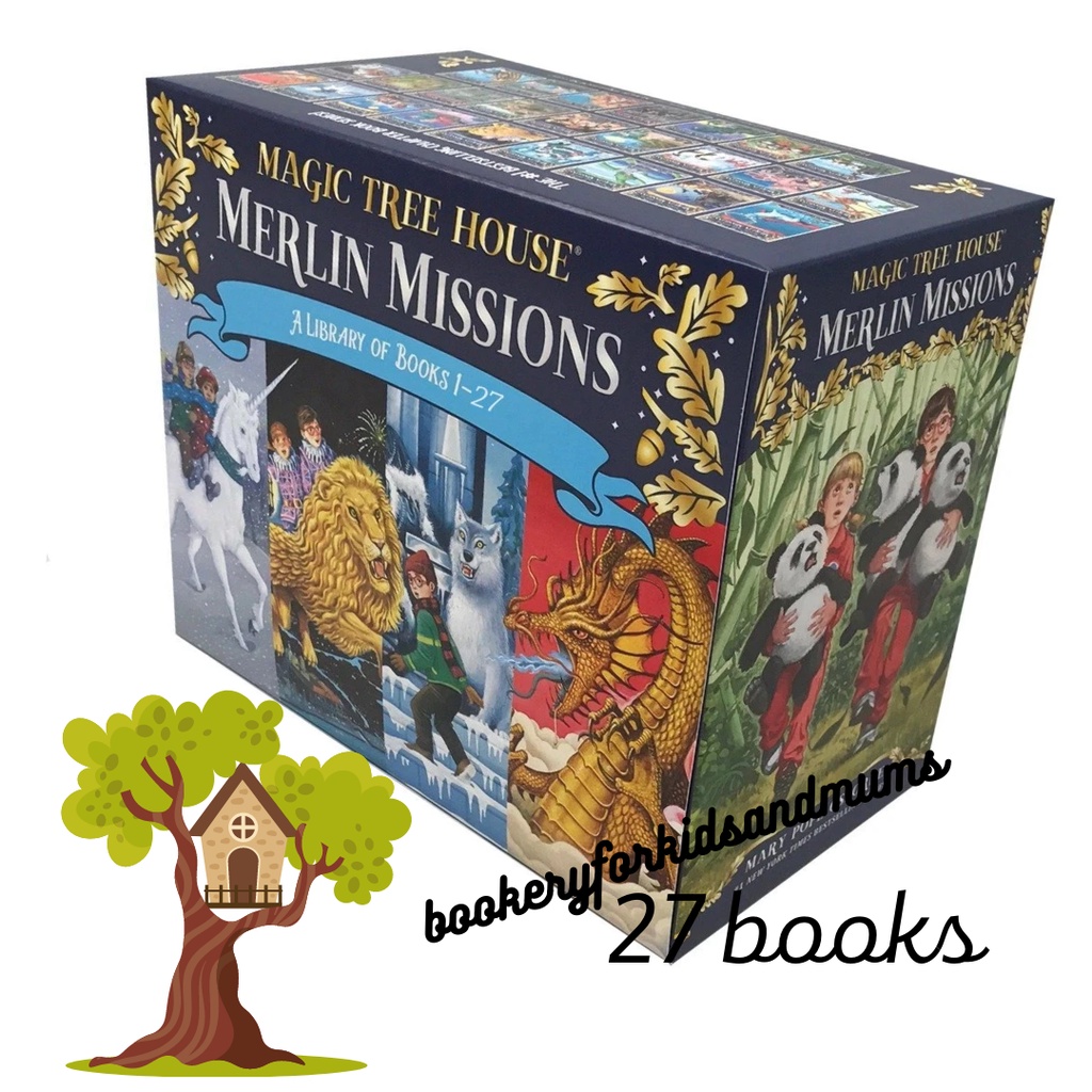 Magic Tree House Merlin Missions #1-27 Boxed Set / Brand new softcovers ...