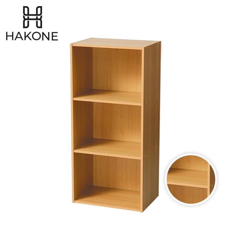 Homehuk Hakone Bookcase 3 Layer Shelves, 2 Tier Wood Bookcase Philippines