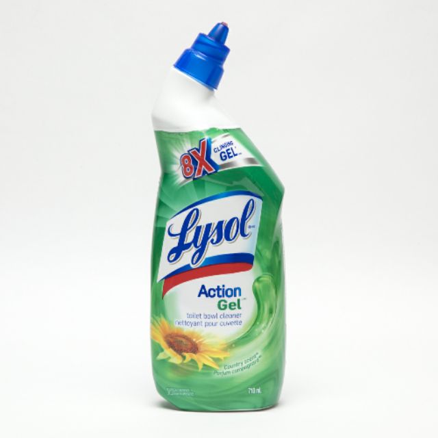 Lysol Action Gel Country Scent Toilet Bowl Cleaner 710mL Shopee