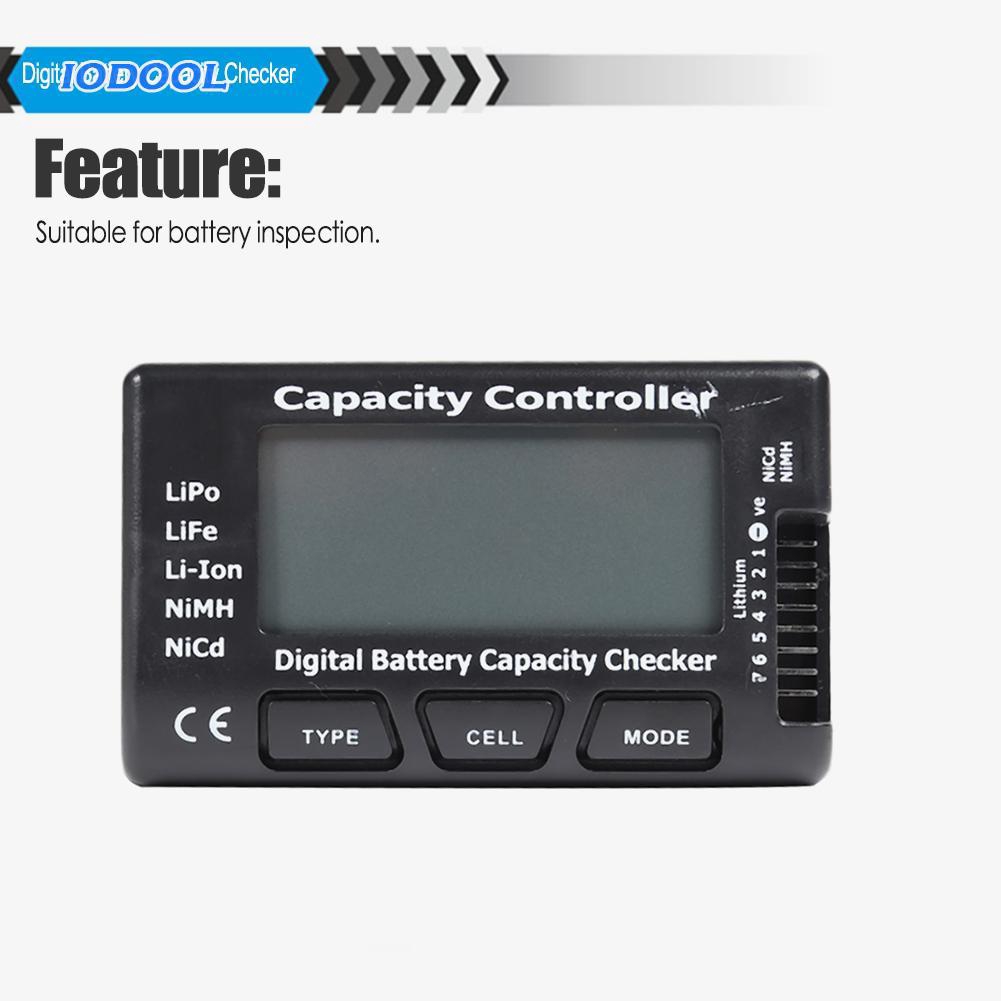 18650 Li-ion Lithium 7 Lead-acid Waterproof  LCD Battery Capacity Digital Tester