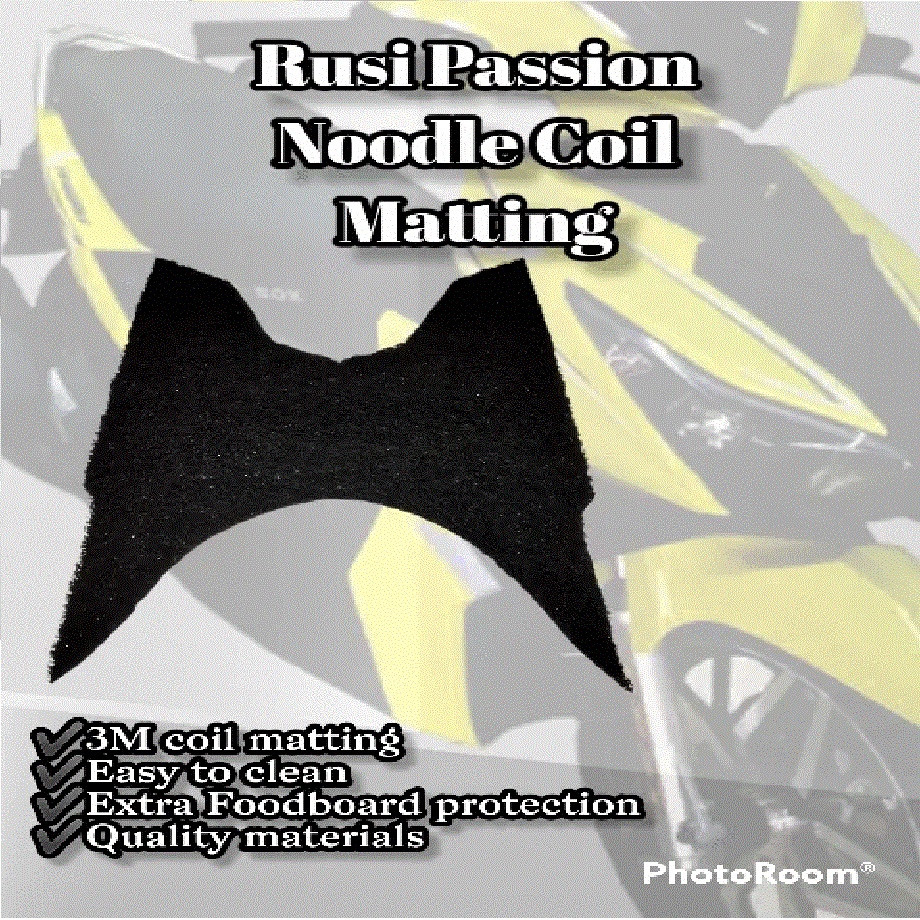 Rusi passion Noodle Coil Footboard Matting / Rusi Passion Accessories