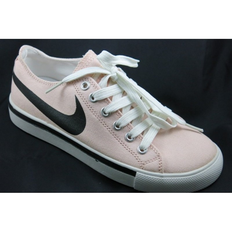 pink nike canvas shoes