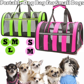 Portable Dog Bag For Small Dogs Mesh Breathable Pet Carrier Bag Carry For Cats High Quality Dog Supp