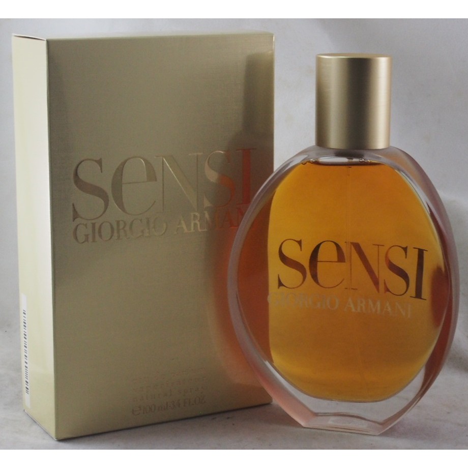 Giorgio Armani Sensi for Women, 100ml EDP (DISCONTINUED) | Shopee  Philippines