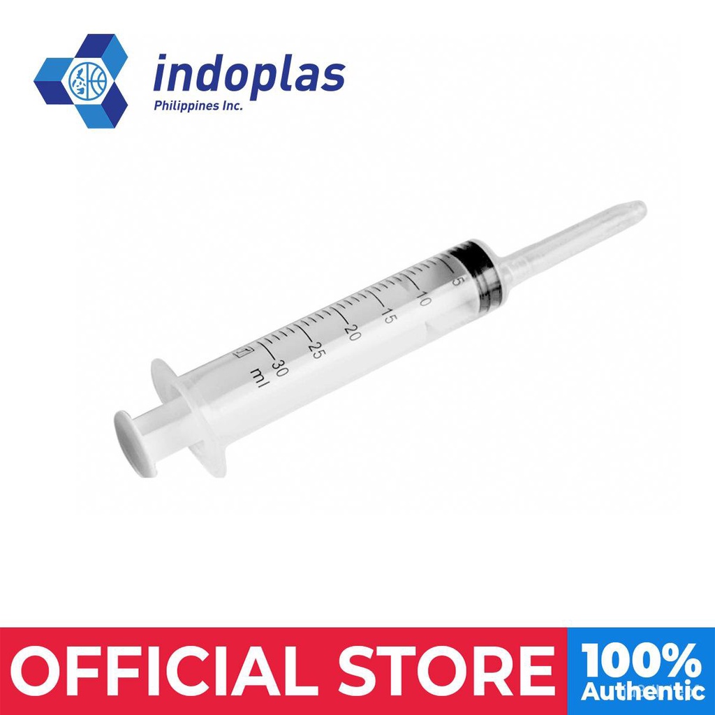 Indoplas 30cc Disposable Syringe Box of 50 Shopee Philippines