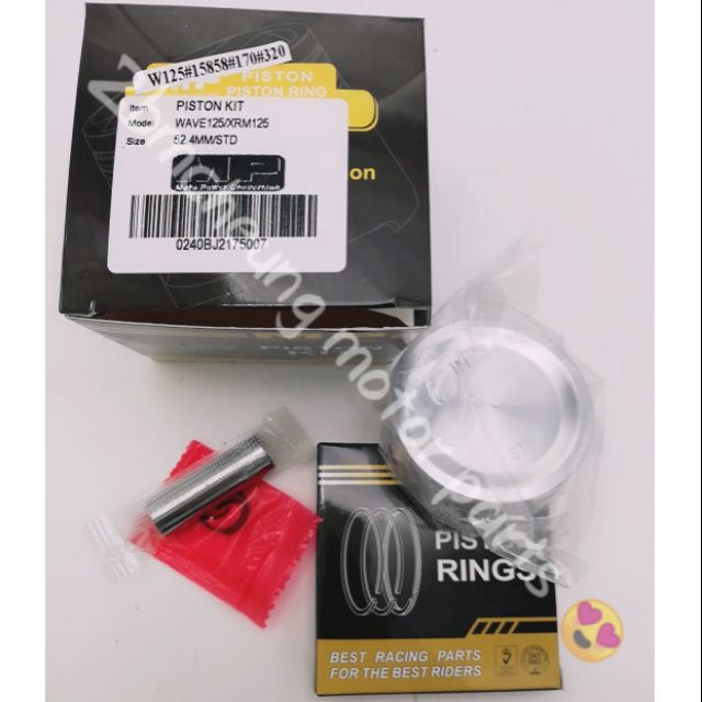 COD ️ ️☺️NEW Piston Ring SET wave125 /XRM 125 Size 52 4mm. /STD 15858 Shopee Philippines