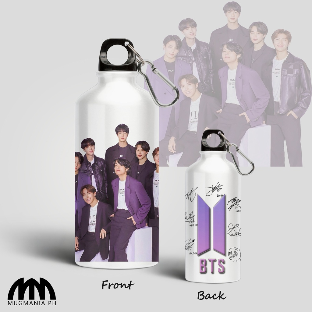 BTS Sports Jug Tumbler - Mugmania - BTS Member with Signature V2 ...