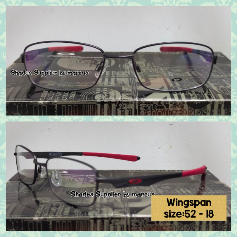 Eyeglasses Prescription Frame Wingspan Replaceble Lens | Shopee Philippines