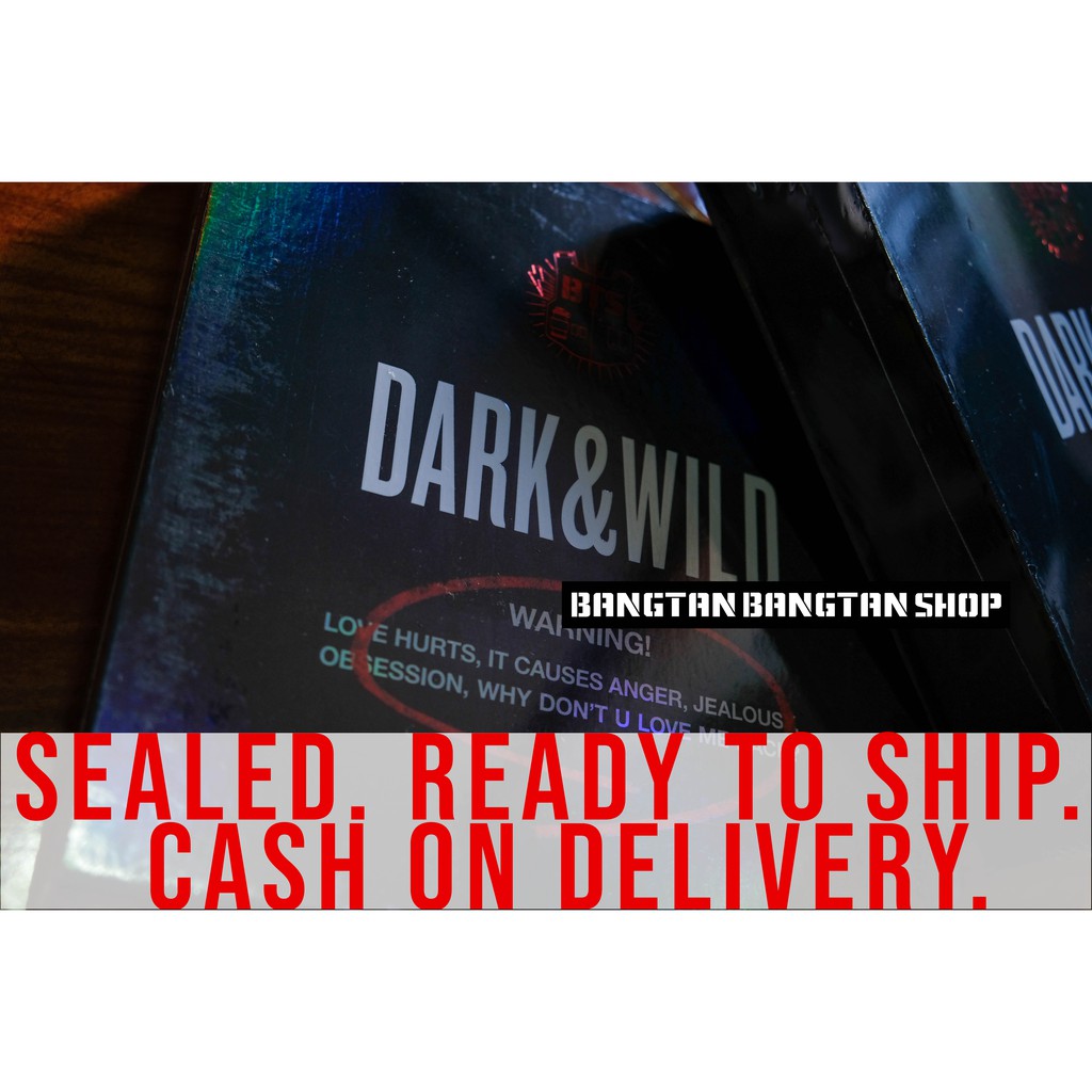 Cod Ready To Ship Bts Dark Wild Album 1st 1st Full Length Album Shopee Philippines