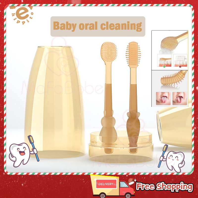 Toothbrush For Kids Newborn Soft Brush Head Toothbrush Kit Dental Care