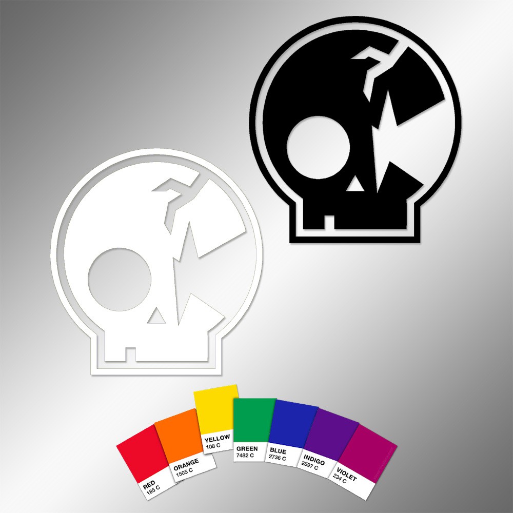 2x One Ok Rock Stickers Decals Single Color Vinyl Die Cut Jpop Logo Shopee Philippines