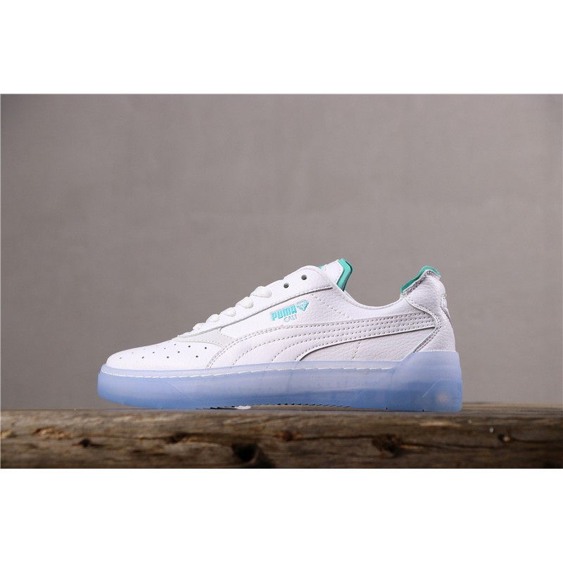 puma cali canvas white