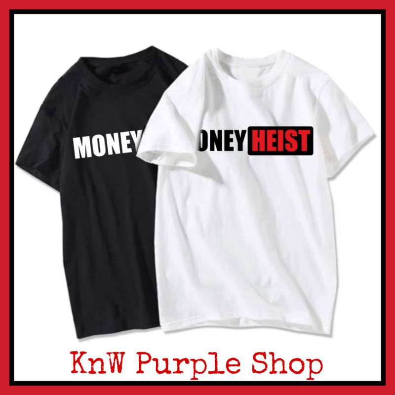 La Casa de papel / Money Heist Tshirt - Money Heist Logo Shirt La Casa de Papel shirt Loose Bootlet