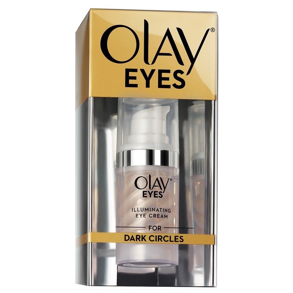 olay illuminating eye cream for dark circles