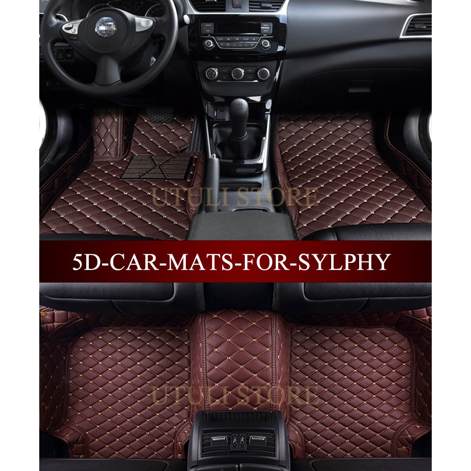 Car Floor Mats Carpet Nissan Sentra Sylphy Bluebird Navara