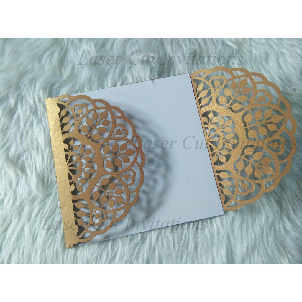 laser cut invitations cover | Shopee Philippines