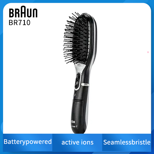 Braun Satin Hair 7 Iontec Brush Br710 - Black Straightening Combs & Brushes  | Shopee Philippines