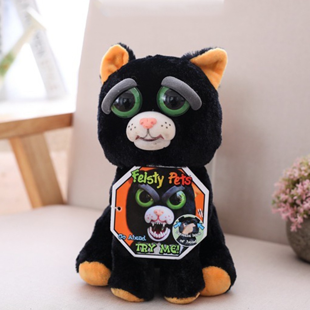 feisty pets black cat