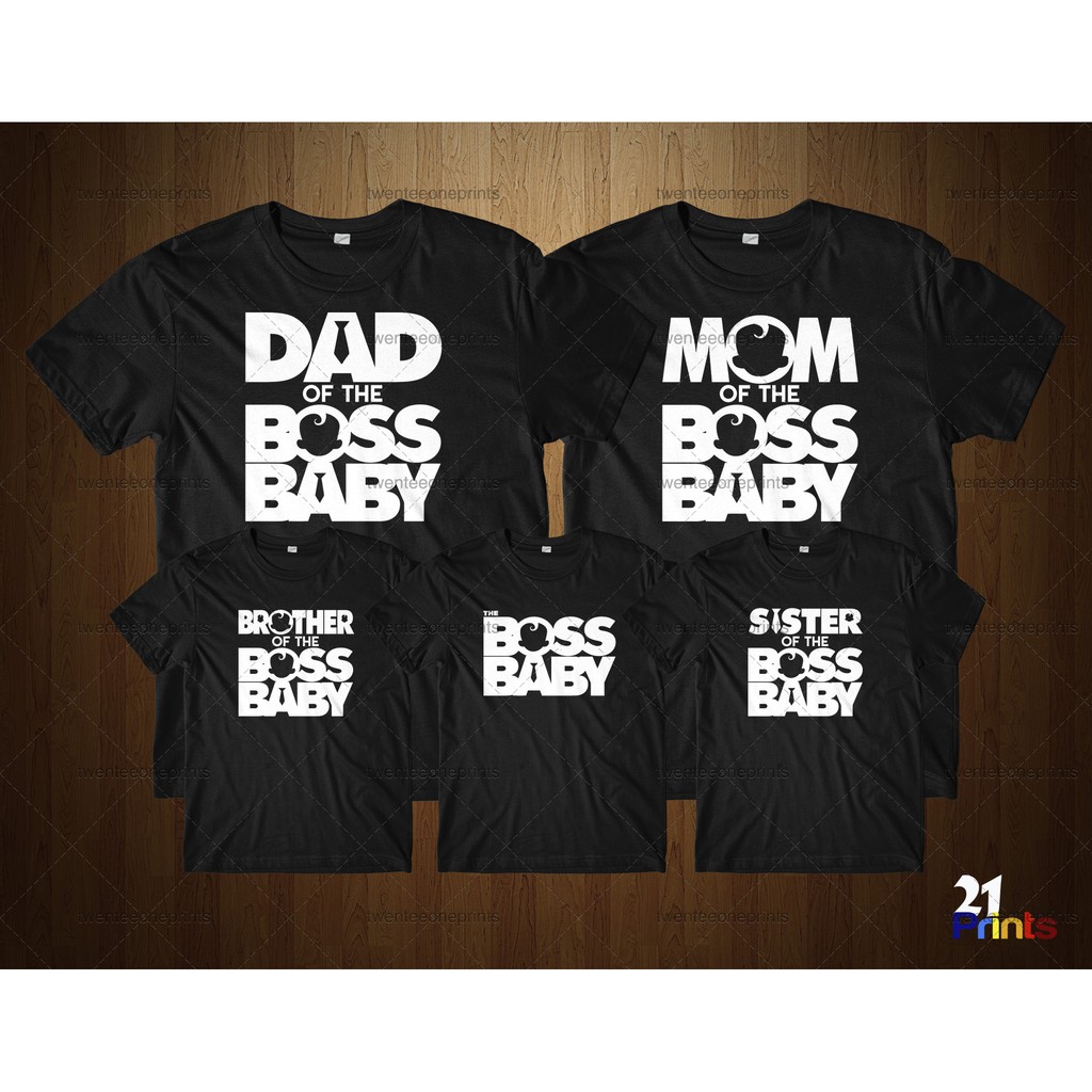 the boss baby shirt