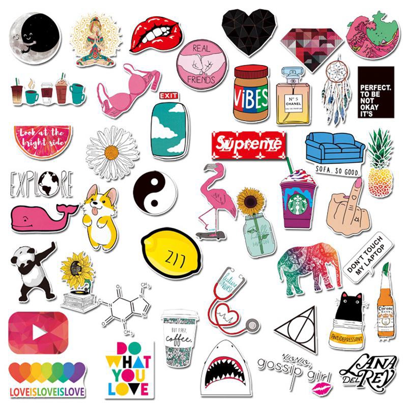 cute stickers perfect for waterbottlelaptopphonetravel