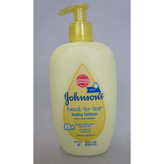 johnson baby lotion head to toe