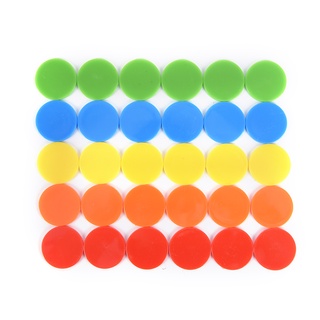 200Pcs Plastic Poker Chips Bingo Board Games Markers Tokens Toy Xmas Gift 