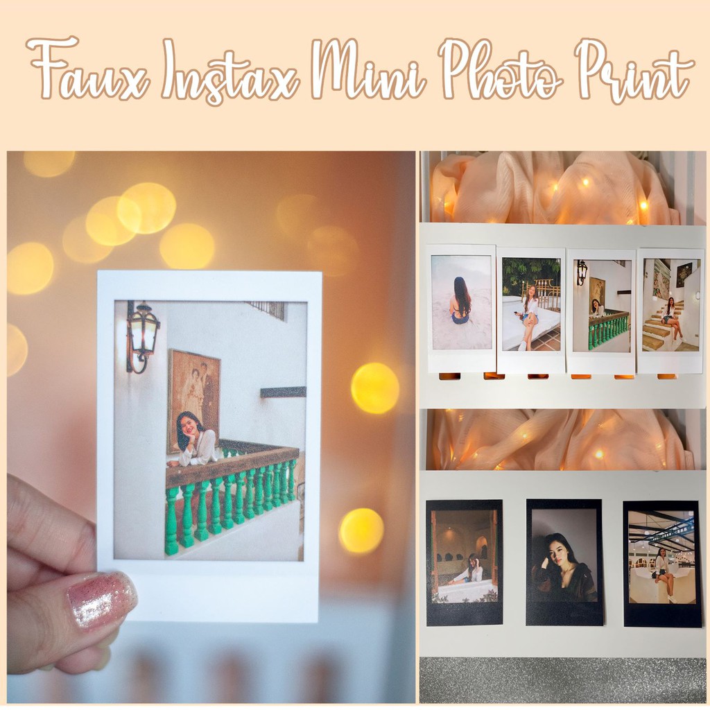 print your photos as polaroids