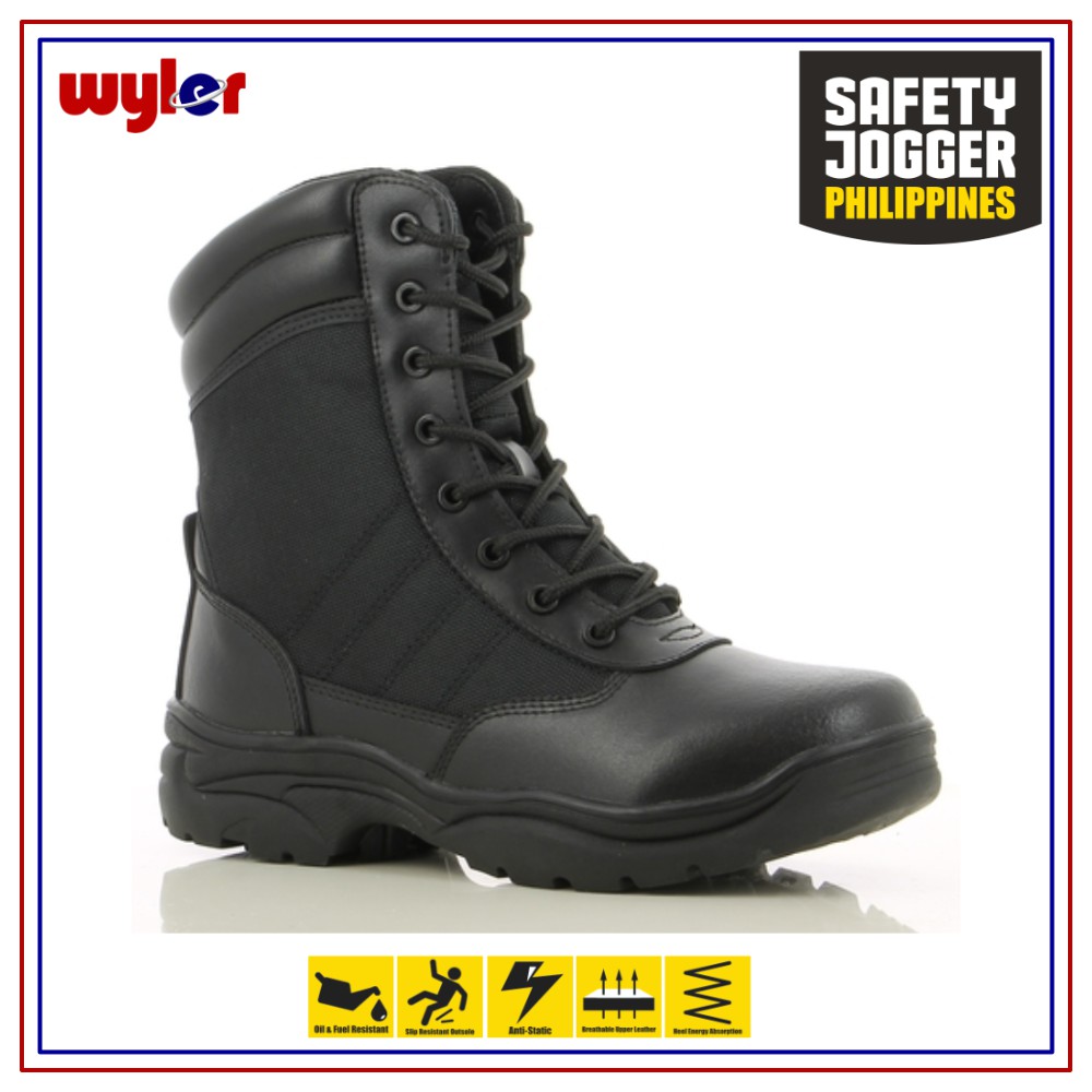 Safety Jogger Tactic Tactical Shoes High Cut Military Boots Performance