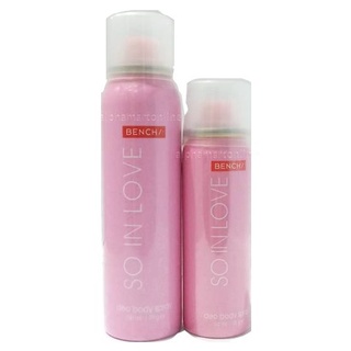 BENCH So In Love Deo Body Spray 100mL and 50ml