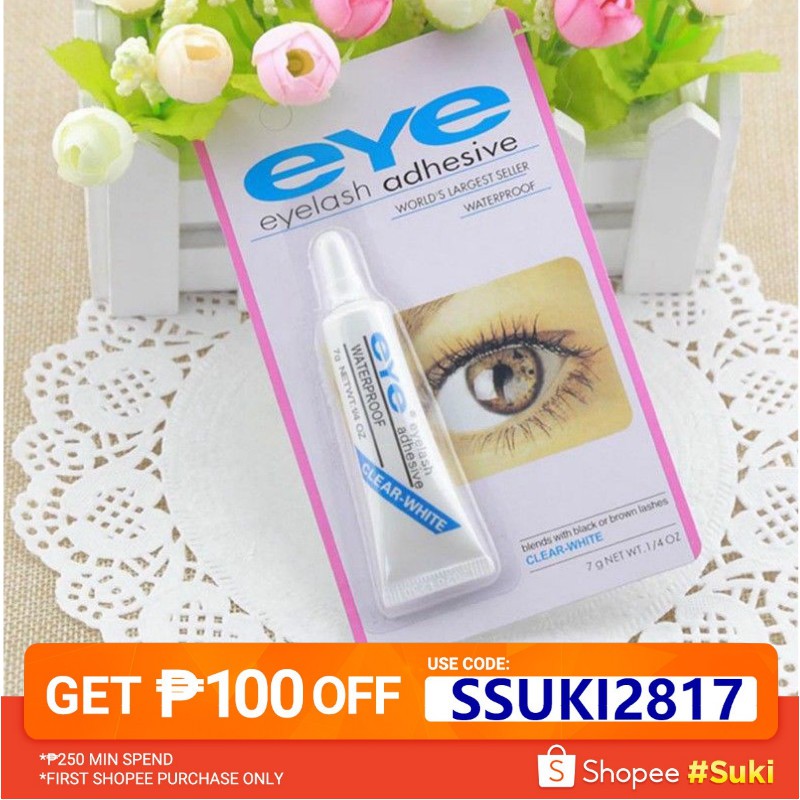 false eyelash glue