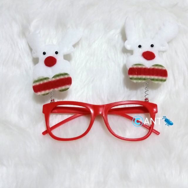 reindeer eye glasses