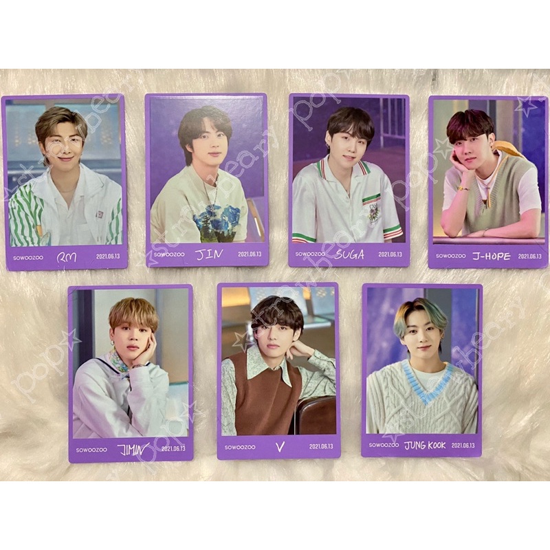 re-stocked* BTS SOWOOZOO Message Card (tingi) | Shopee Philippines