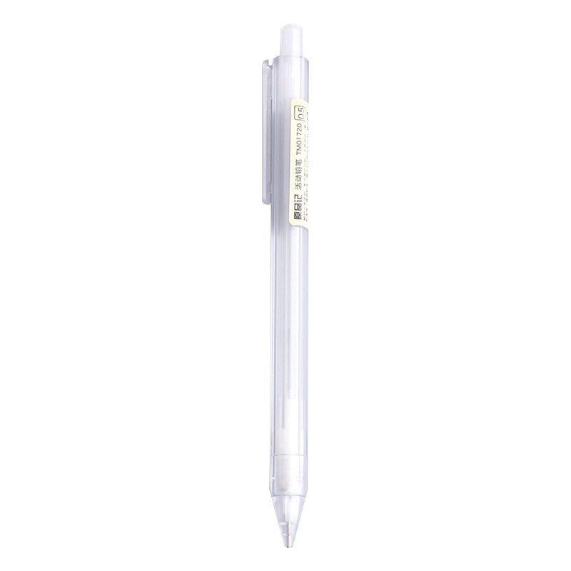 muji clear mechanical pencil