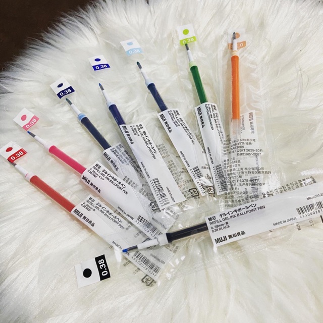 Muji Refill Gel Ink Ballpoint Pen Shopee Philippines