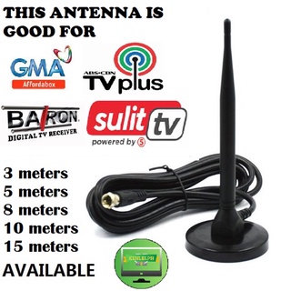 TV Plus Antenna GMA Affordabox ABS-CBN BARON BOX SULIT TV BOX Antena for Digibox Digital ready TV