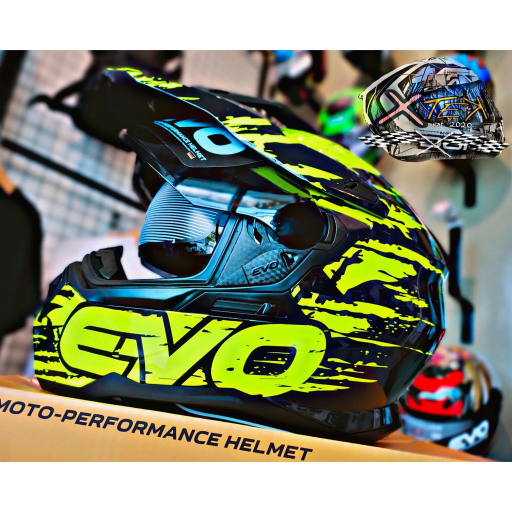 EVO DX7 DUAL SPORT HELMETS | Shopee Philippines