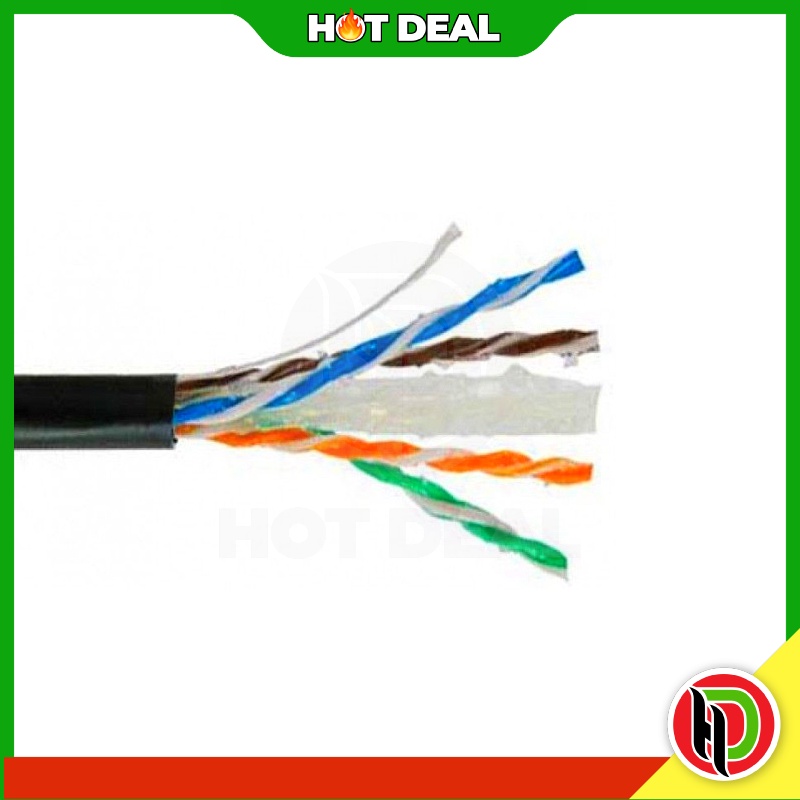 Hotdeal Dintek Out Door Cat6 LAN Cable With Jelly Filled (loose Cable