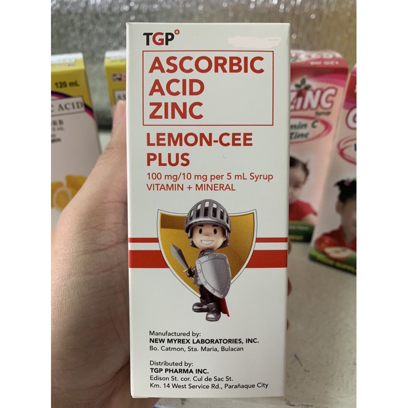 (PedZinc Generic) Lemon Cee Plus Ascorbic Acid + Zinc / Vitamin C