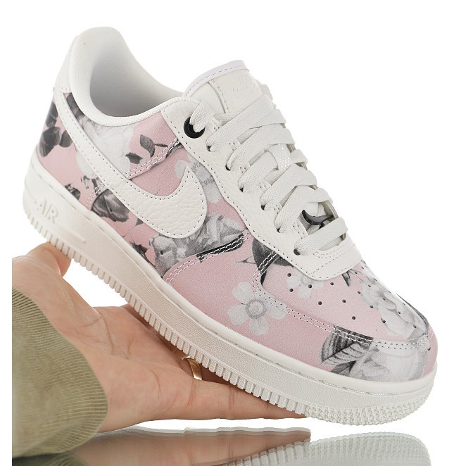 nike air force pink leather