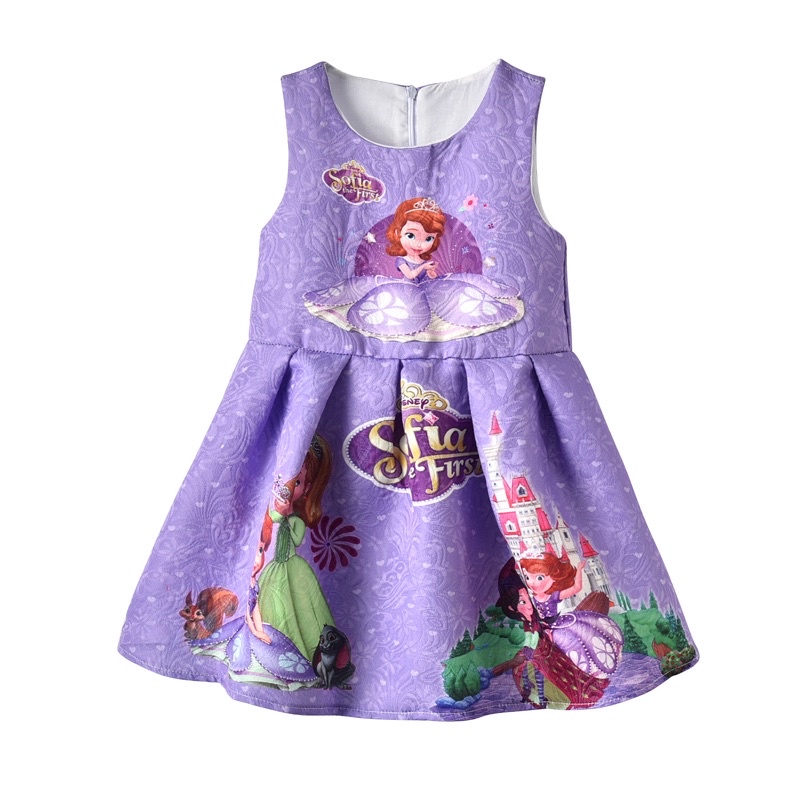 Sofia The First Formal Dress 2yrs To 10yrs Old Shopee Philippines   F80d43aaf0994b153c04fdb24a87808f