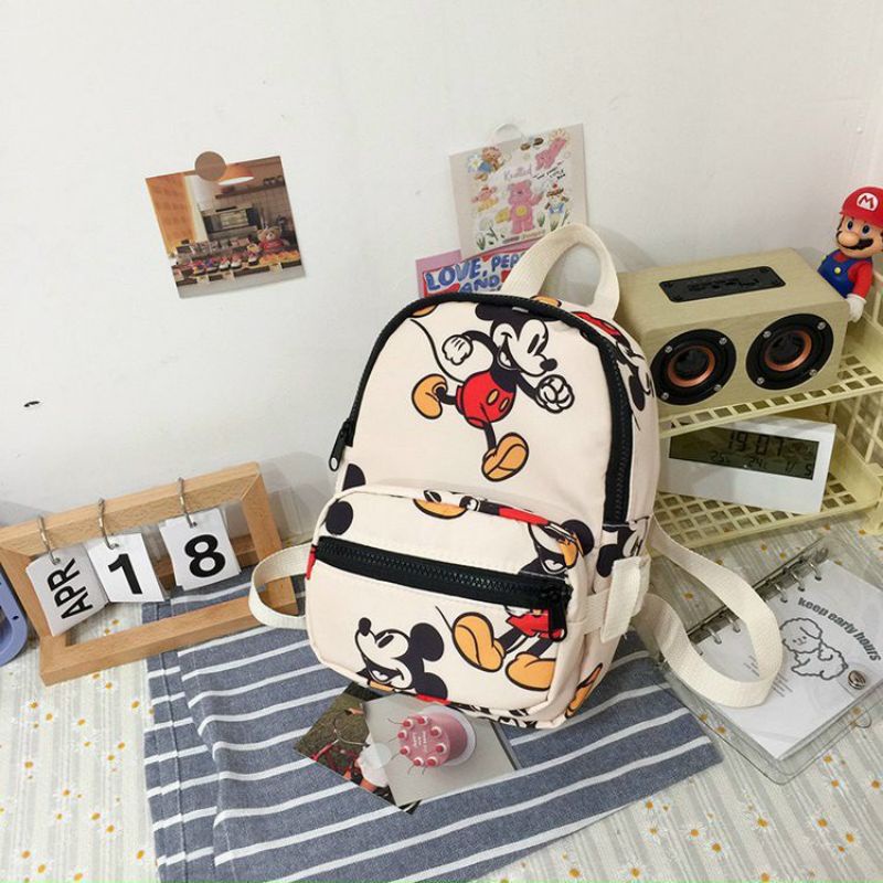 Zara Backpack With Excess Micky Pattern For Babies | Shopee Philippines